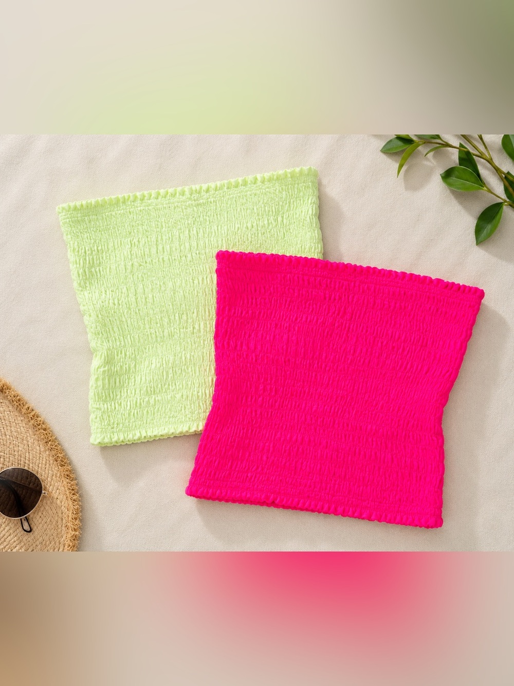 Seamless Textured Tube Top Bundle